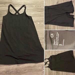 GapFit Brushed Tech Jersey Dress, size small